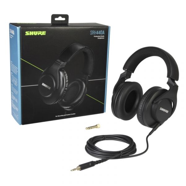 Shure srh440a cuffia circumaurale chiusa