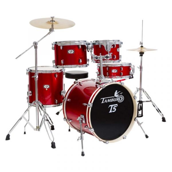 Tamburo t5 m22 bright red sparkle