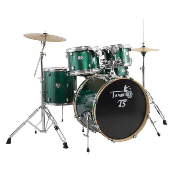 Tamburo t5 s16 green sparkle
