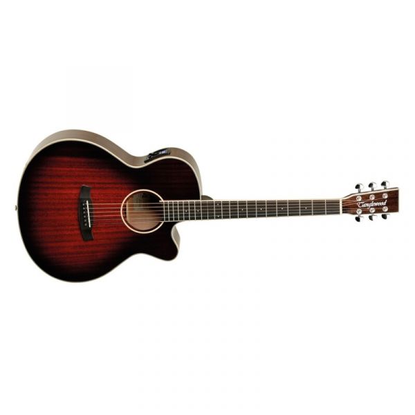 Tanglewood tw4e-avb - chitarra acustica - autumn vintage burst gloss