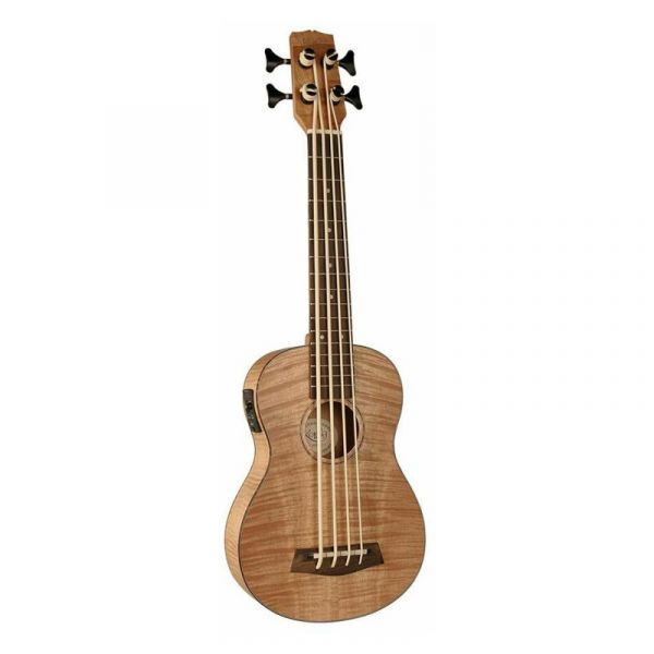 Korala ukulele basso elettrificato, okoume, colore natural