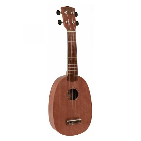 Korala ukulele soprano modello ananas, mogano, colore natural
