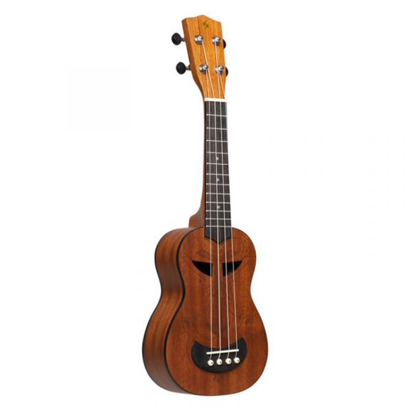 Stagg ukulele soprano natural con borsa