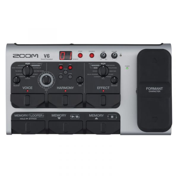 Zoom v6-sp - pedale multieffetto per voce (no mic)