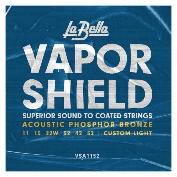 La Bella vapor shield vsa1152 chitarra acustica 011-052