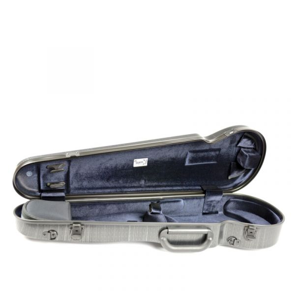 Bam bam 2002xllb custodia hightech contoured per violino - black lazure