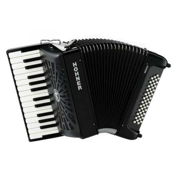 Hohner bravo i 49 f, nero 2019 (silentkey)
