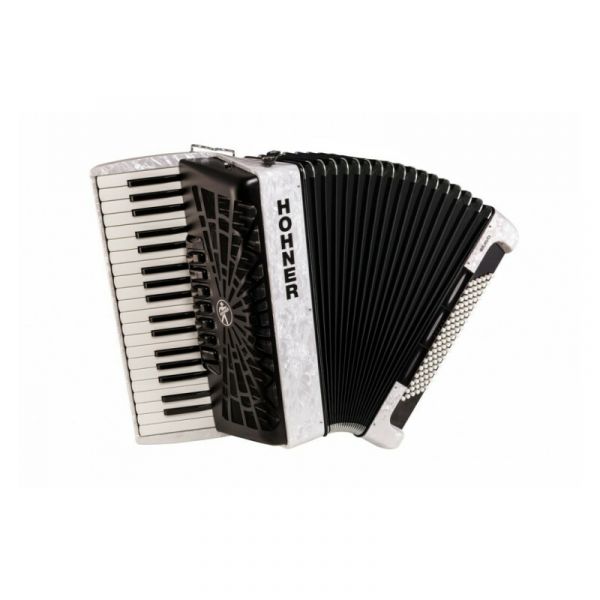 Hohner bravo iii 96 bianco a16712 silentkey