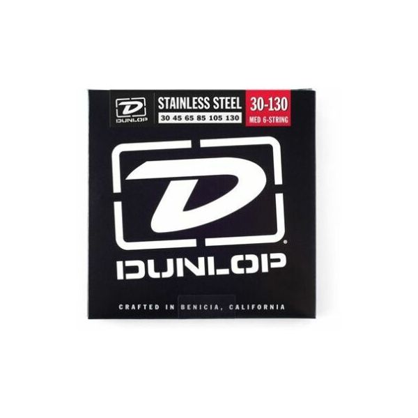 Dunlop dbs30130 stainless steel, medium set/6