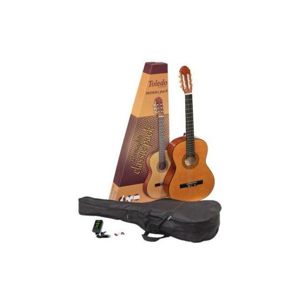 Toledo guitar pack classico 3/4 con borsa e accessori