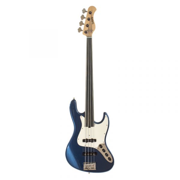 Sadowsky metroline jj bass 4 21 vintage fretless l p blue