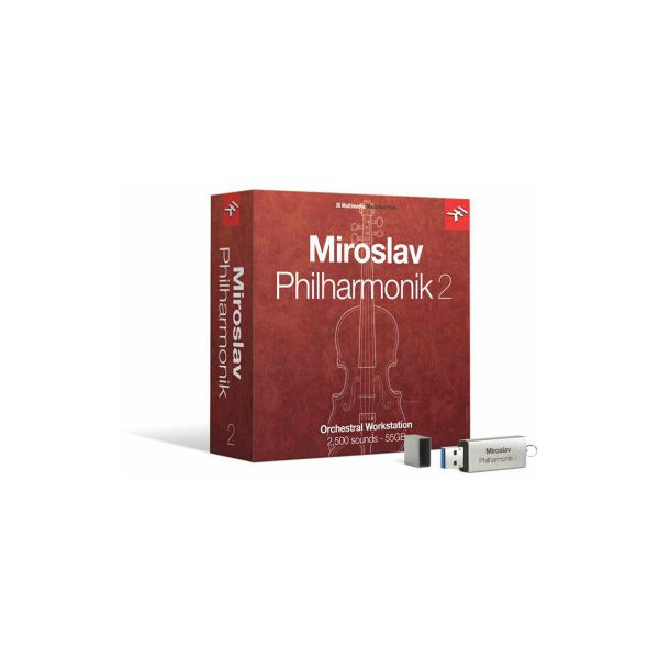 IK Multimedia miroslav philharmonik 2 - orchestra virtuale per mac e pc (64 bit)