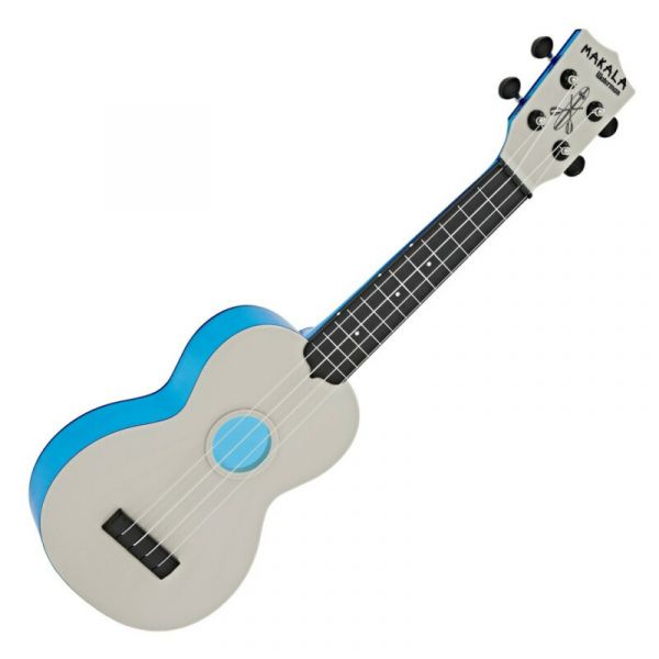 Makala mk-swt/bl ukulele waterman blu trasparente