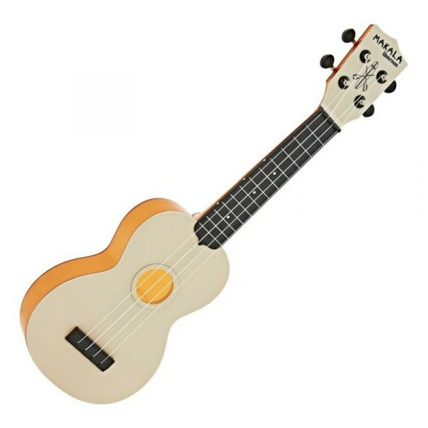 Makala mk-swt/or ukulele waterman arancione trasparente