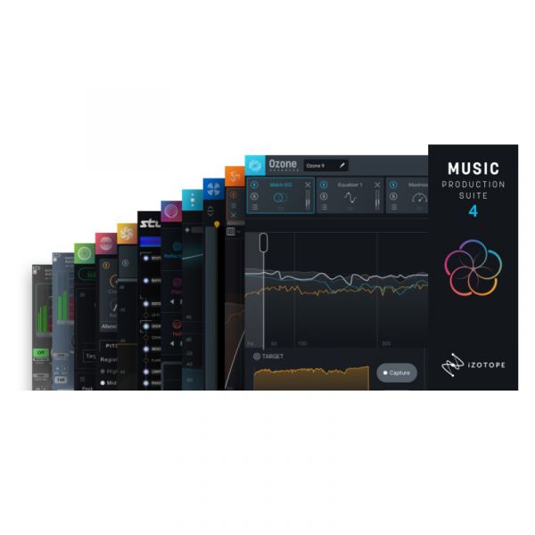 iZotope music production suite 4: upgrade da qualsiasi prodotto advanced, mps 1-2, o mpb 1-2