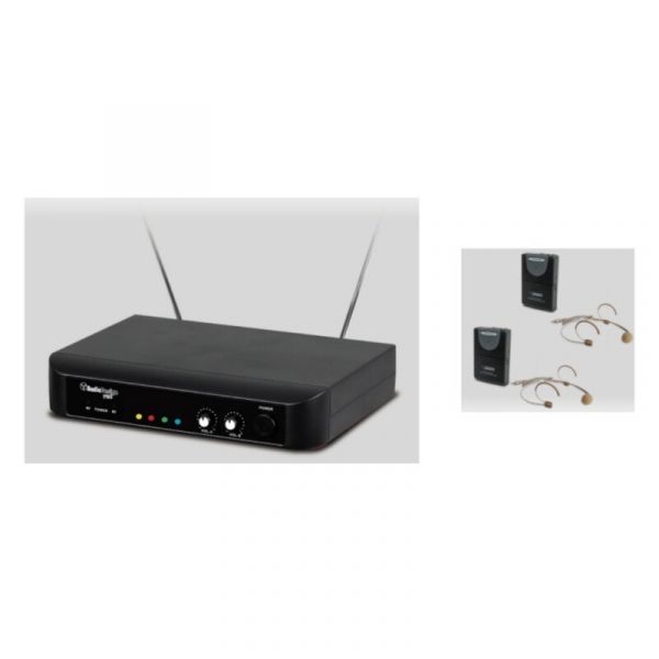 Audio Design Pro pa mv 15 bp radio 2x tx archetto+ 1 rx