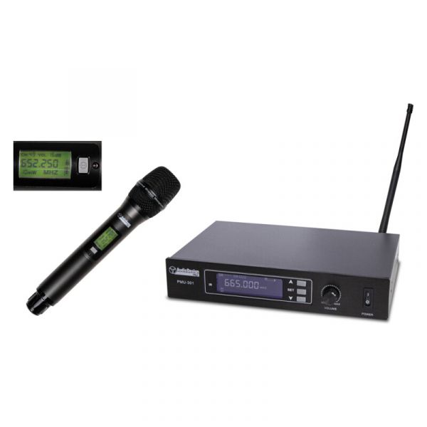 Audio Design Pro pmu 311 sistema wireless 100 ch, uhf con microfono