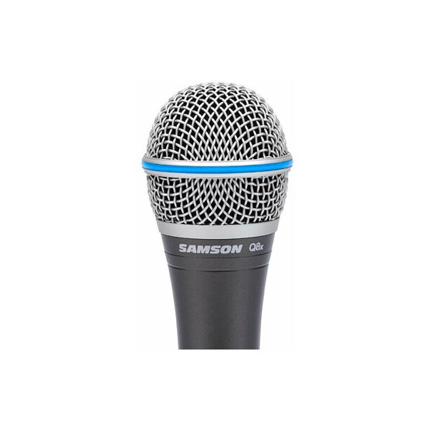 Samson q8x - microfono dinamico - supercardioide - c/astuccio