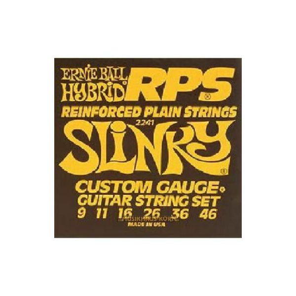 Ernie Ball rps-hybrid slinky nickel w. reinfor. 2241 009/046