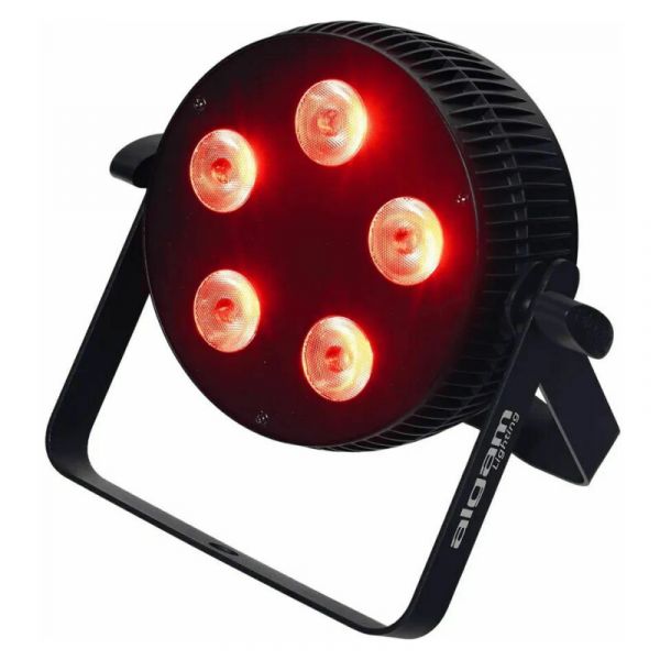 Algam Lighting slimpar-510-hex proiettore par led 5 x 10w rgbwau
