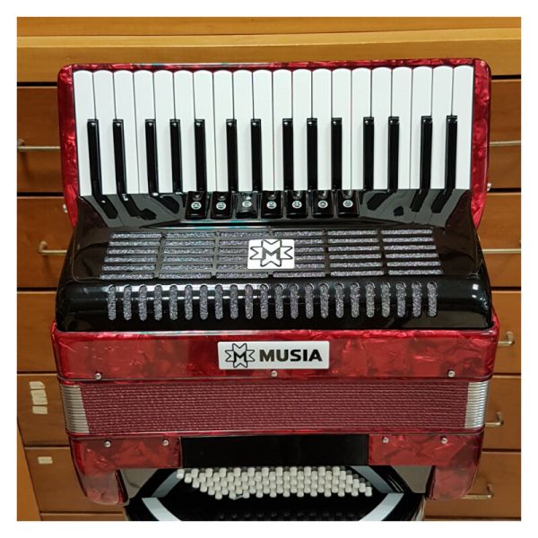 Musia Instruments studio 72 34/72 3/4 7+2 rossa