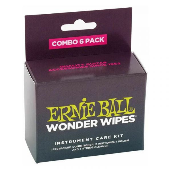 Ernie Ball wonder wipes multi-pack