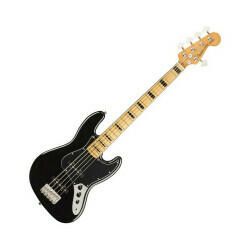 Fender squier classic vibe '70s jazz bass v mn blk usato