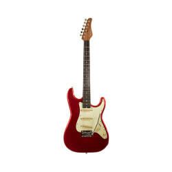 Schecter traditional route 66 amarillo red usato