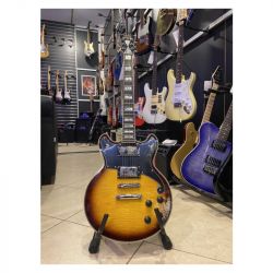 DAngelico deluxe brighton vintage sunburst + ast. usato