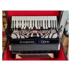Giuseppe Ianni fisarmonica 120b 4/5 11m+5 musette nera