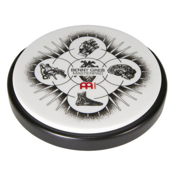 Meinl 12 meinl practice pad b. greb