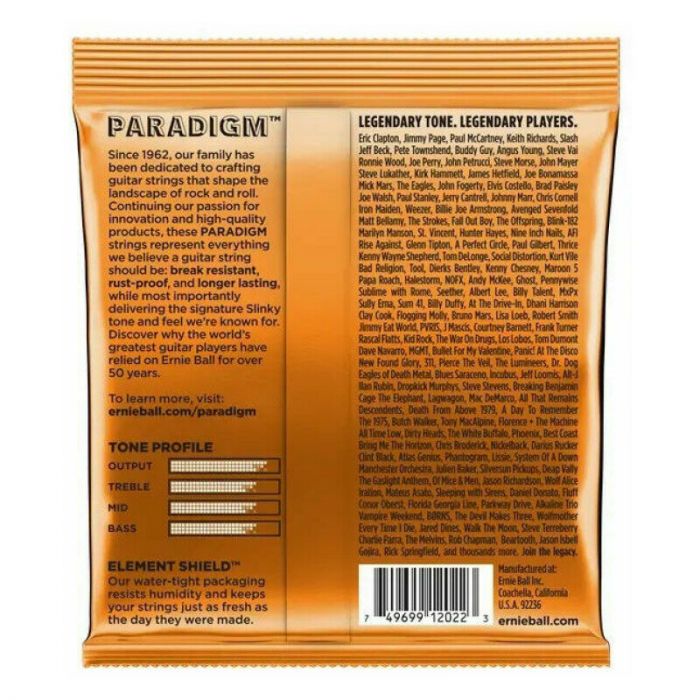 Ernie Ball 2022 - paradigm hybrid slinky 9-46 - foto 1