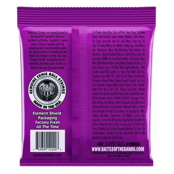 Ernie Ball 2220 power slinky nickel wound 011/048 - foto 1