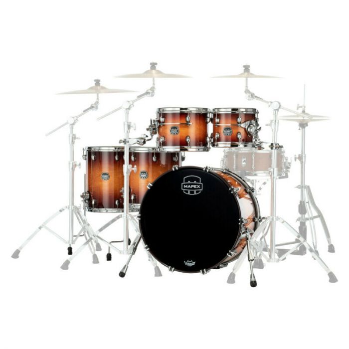 Mapex se628xbpo saturn evolution birch workhorse 5 pezzi exotic sunburst