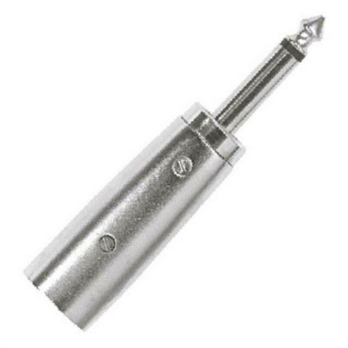 Proel at300 adaptor 6,3 mono to 3p xlr male