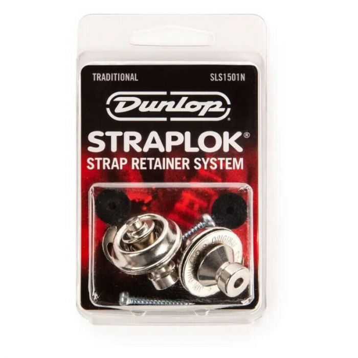 Dunlop sls1501n straplok traditional nickel (coppia)
