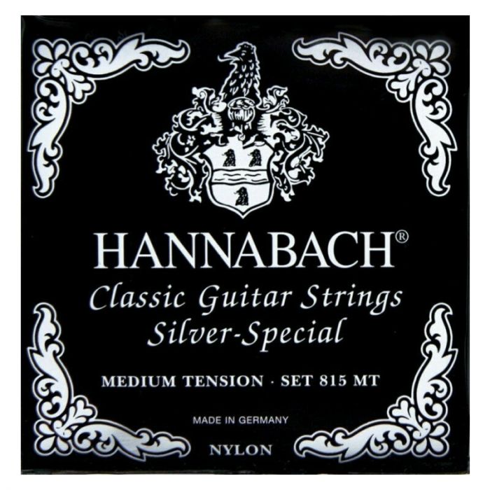 Hannabach corde per chitarra classica serie 815 medium tension silver special