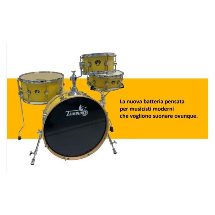 Tamburo 4GIG shell kit solid yellow