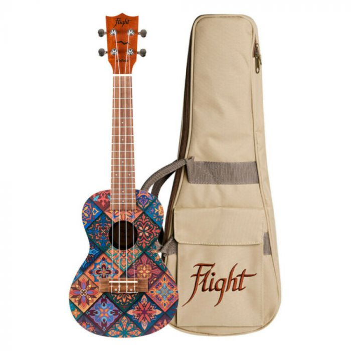 Flight auc-33 fusion ukulele concerto