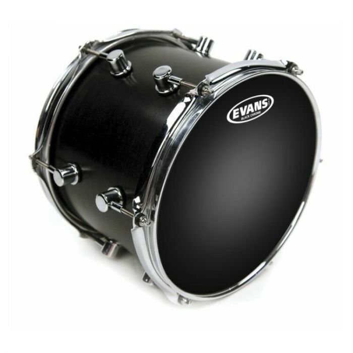 Evans black chrome 12 tt12chr