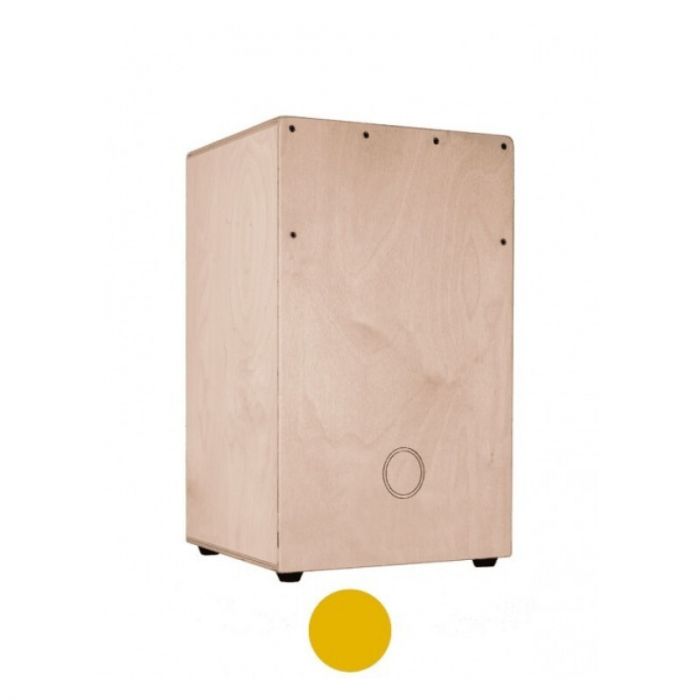 Tambor Percussion cajon b-smart color giallo