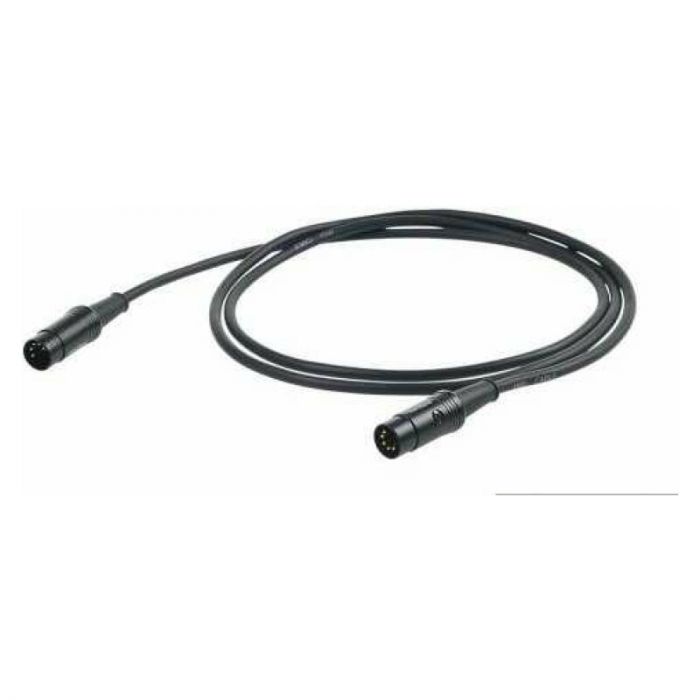 Proel chl400lu3 midi.cable.din.5pdin.5p.bk.mt.3