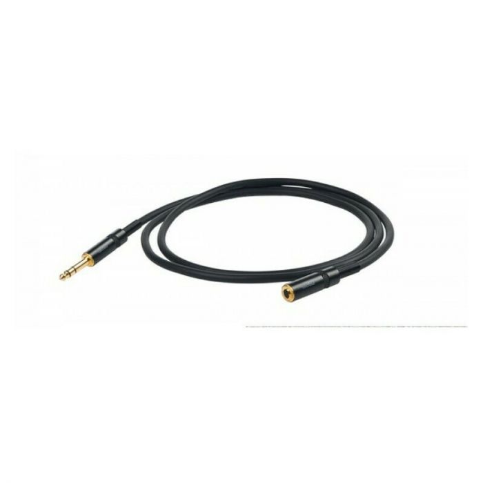 Proel chlp190lu5 bal.cable.6,3.st.m+6,3.st.f.bk.mt.5