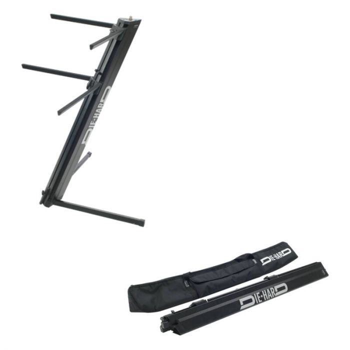 Proel dhks10bk black.aluminium.keyboard.stand - foto 2