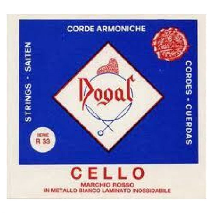 Dogal do in cromo laminato 4/4-3/4 v.cello r334-915