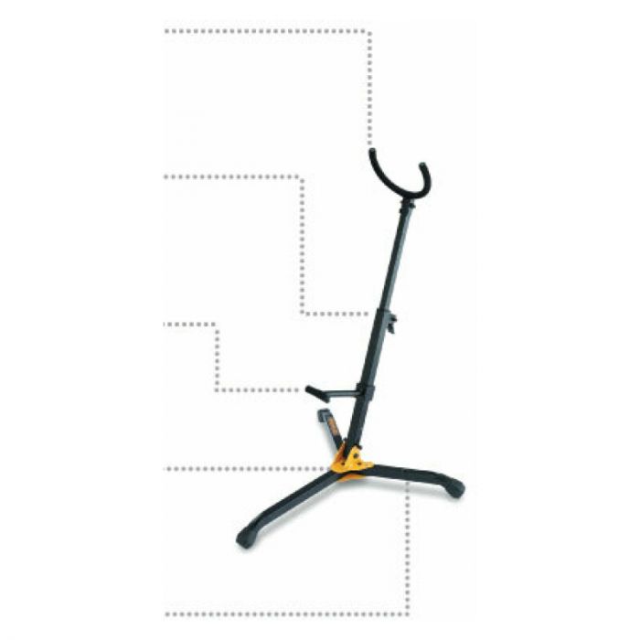 Hercules ds535b supporto hercules per sax baritono