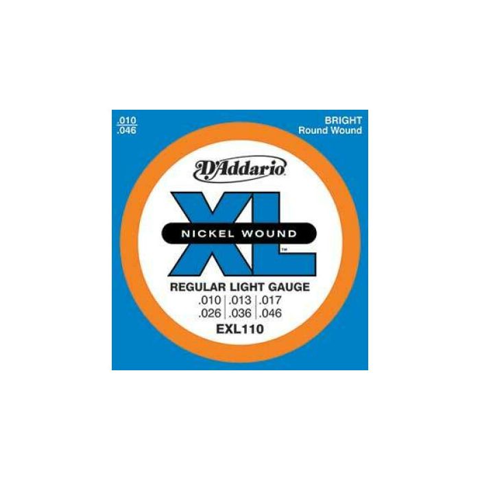 D'addario exl110 regular light 10-46