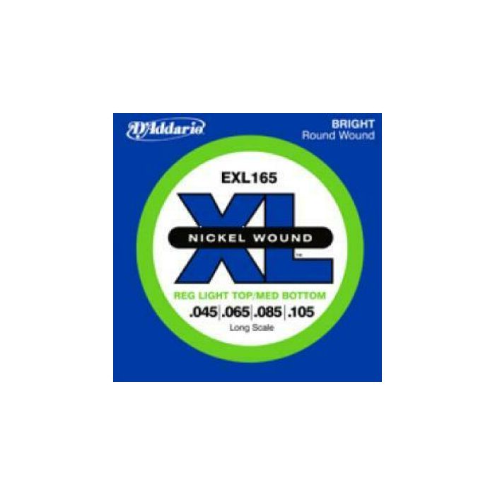 Daddario exl165 nickel wound long scale 45-105