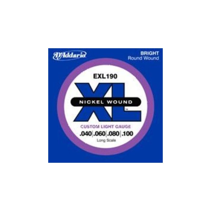 Daddario exl190 long scale 40-100