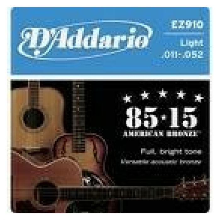 Daddario ez910 american bronze 011-052